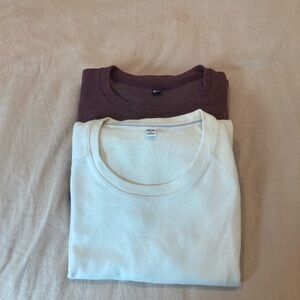 HEATTECH Stretch Fleece 2 Crew Neck Long Sleeve T-Shirts